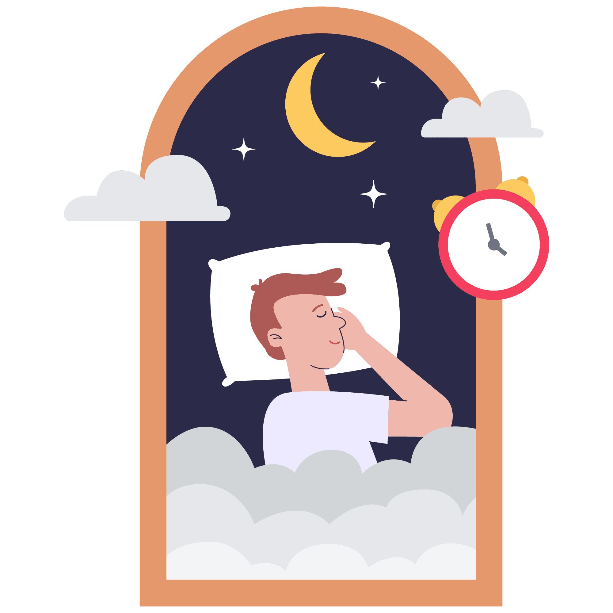 guy sleeping under stars at night